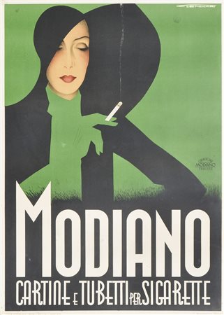 Franz Lenhart (Bad Häring 1898 – Meran Merano 1992), Manifesto “Modiano”,...