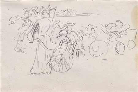 Ignaz Stolz (Bozen/Bolzano 1868 – Lana 1953), 41 bozzetti, 1900/10 ca.;Scene...