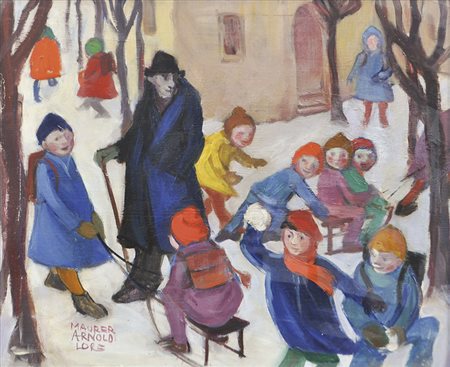 Lore Mauer-Arnold (Innsbruck 1923 – Bozen/Bolzano 1960), Bambini che giocano...