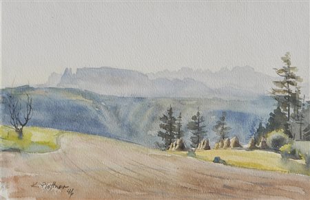 Karl Plattner (Mals/Malles 1919 – Mailand/Milano 1986), Sciliar,...