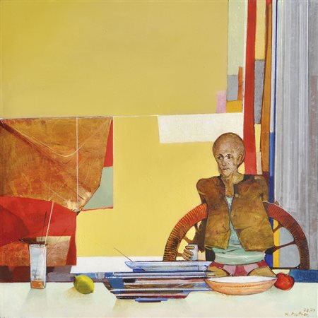 Karl Plattner (Mals/Malles 1919 – Mailand/Milano 1986), Prima colazione,...