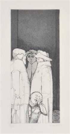 Karl Plattner (Mals/Malles 1919 – Mailand/Milano 1986), Per la strada,...