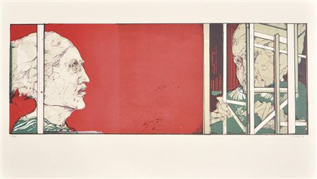 Karl Plattner (Mals/Malles 1919 – Mailand/Milano 1986), La gabbia,...