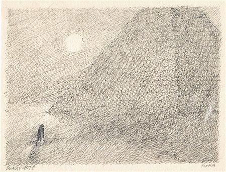 Paul Flora Glurns/Glorenza 1922 – Innsbruck 2003), Bonaparte;China, 9,3 x 12...