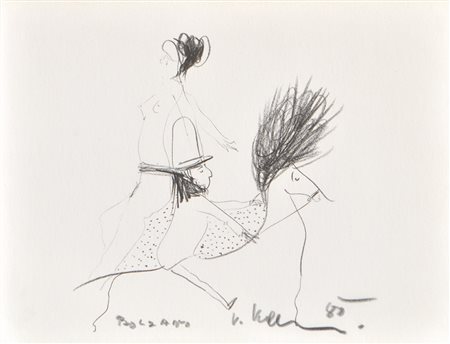 Vladislav Kavan (Baska, Tschechoslowakei 1924 – Bozen 2005), Cavallerizzi da...