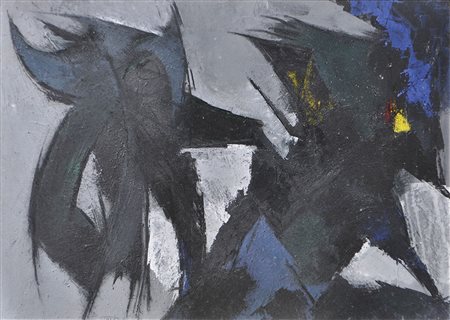 Paolo Tait (* Mezzolombardo 1952), Figure, 1972;China su carta, 70 x 100 cm...