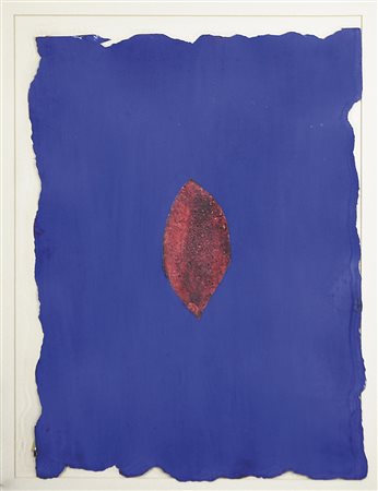 Irene Dapunt (* Innsbruck 1963), Senza titolo, 1993;Tempera su carta, 40 x 30...