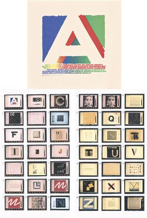 Christine Ljubanovic (* Zams 1939), Alphabete & Zeichen, Lettern/Länder...