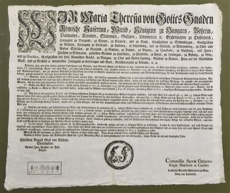 - (* Zams 1939), Edikt Kaiserin Maria Theresia bzgl. des Gold- und...