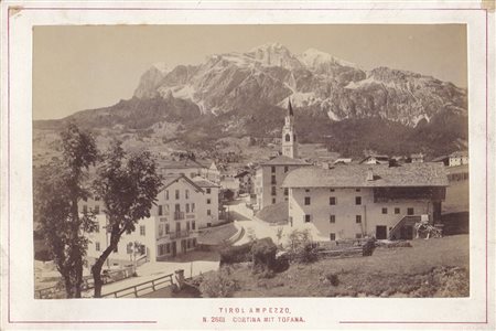Alois Beer, Klagenfurt / Anton Gratl, Innsbruck , Lago di Misurina con Le Tre...