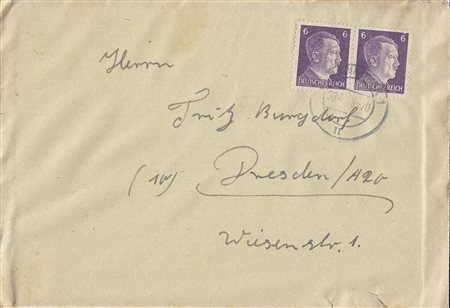 , Falsificazione americana di posta militare.., 1945;...con appello alla...