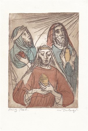 Maria Delago (St. Leonhard 1902 – Brixen/ 1979), I Re magi;... L’oca d’oro,...