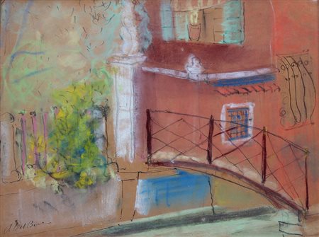 Del Bon Angelo acquerello su carta 20x30 senza titolo