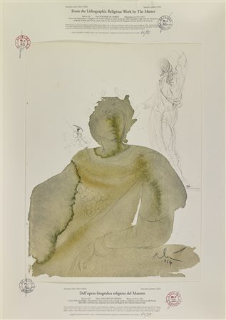 DALI' SALVADOR (1904 - 1989) Soldato di Cristo. 1964. Stampa a colori. Cm...