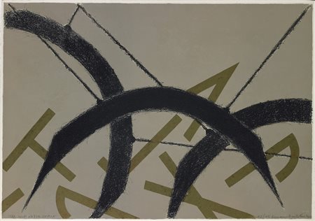 BARTOLINI LUCIANO (1948 - 1994) Tre colpi nella cupola. 1982. Serigrafia. Cm...