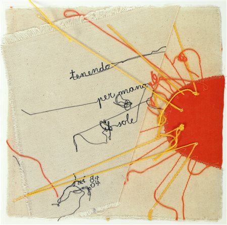 LAI MARIA (1919 - 2013) Tenendo per mano il sole. Libro d'arte. Cm 28,00 x...