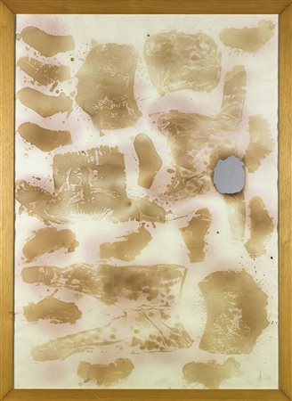 DOKOUPIL JIRI GEORG (n. 1954) Senza titolo. 1989. Tecnica mista su cartone....