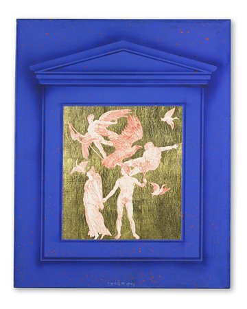 DE FILIPPI FERNANDO (n. 1940) Senza titolo. 1996. Acrilico su tela. Cm 45,00...