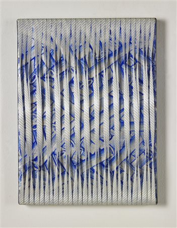 BACCARIN ANTONIO (n. 1954) Senza titolo. 1997. Tecnica mista su tela. Cm...