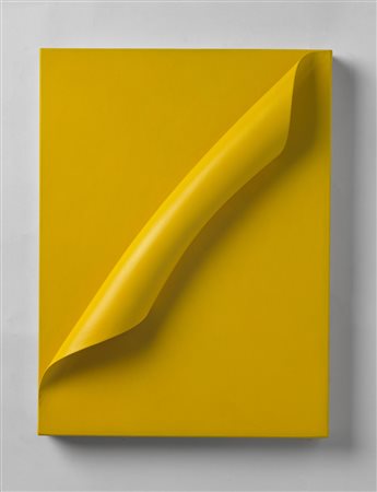 BACCARIN ANTONIO (n. 1954) Senza titolo. 2000. Tecnica mista su tela. Cm...