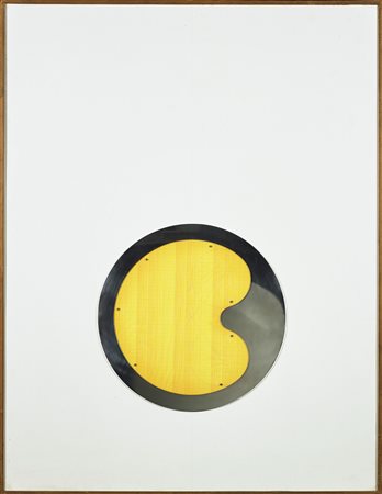 MARZOT LIVIO (n. 1934) Super nova. Tecnica mista su tavola. Cm 90,00 x...