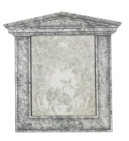 DE FILIPPI FERNANDO (n. 1940) La finestra della memoria. 1985. Tecnica mista...