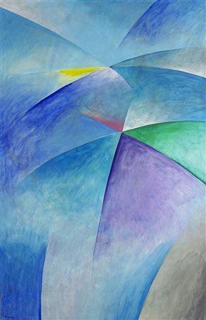 NUCARA RENZO (n. 1955) Senza titolo. . 1989. Acrilico su tela. Cm 95,00 x...