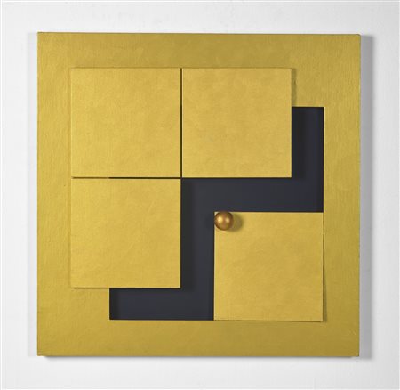 DI BELLA GIOPPE (1945 - 2007) Senza titolo. 2001. Tecnica mista su tela su...