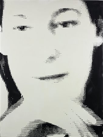 DE FILIPPI LEONIDA (n. 1969) Gedankenfrei-sein. 2003. Smalto su tela. Cm...