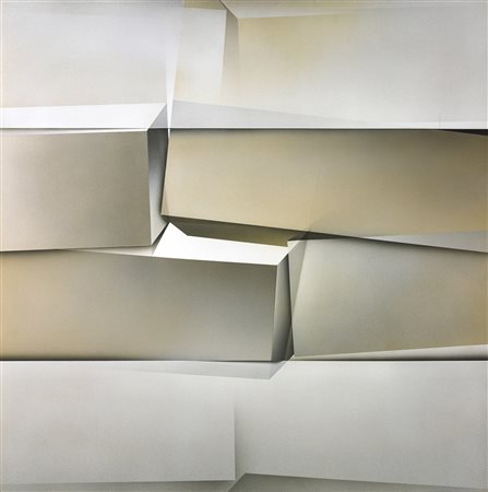 ZANOLETTI GUIDO (n. 1933) Senza titolo. 1994. Nitroacrilico su tavola. Cm...