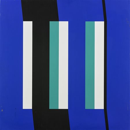 BARBANTI GIULIANO (n. 1936) Interferenze. 1999. Acrilico su tela. Cm 70,00 x...