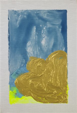 SCHIFANO MARIO (1934 - 1998) Senza titolo. 1990. Smalto su tela. Cm 20,00 x...