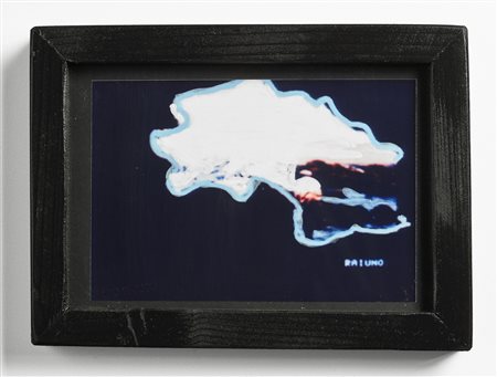 SCHIFANO MARIO (1934 - 1998) Senza titolo. Fotografia ritoccata a mano. Cm...