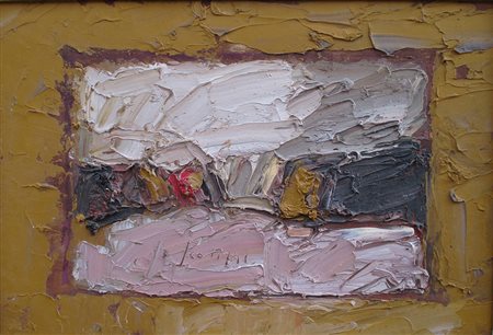 Sergio Scatizzi, Natura morta Olio su tavola, 51cm x 75cm. Firmato ed...