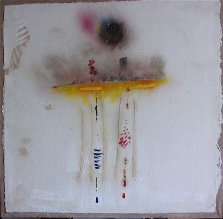 Giacomo Fernando Albano, Senza titolo 2010 Tecnica mista su carta cotone...