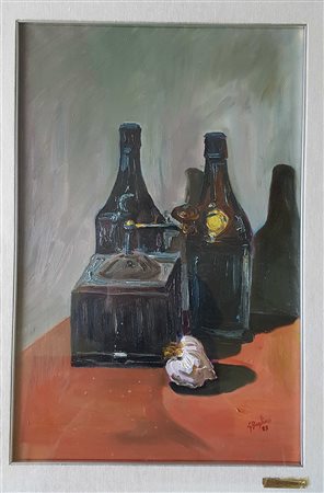 Giorgio Baglioni, Senza titolo Olio, 50cm x 35cm. Firmato fronte opera