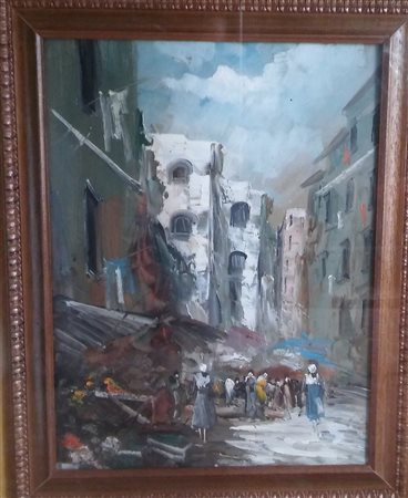 Aldo Pironti, Senza titolo Olio, 42cm x 32cm. Collezione privata