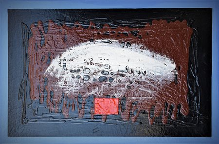 Salvatore D'Imperio, Superficie One more one is one 2016 Olio acrilico e...