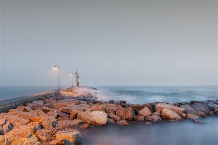 Andrea Rosti, Il mare in tempesta 2017 Grafica artistica stampata su carta...
