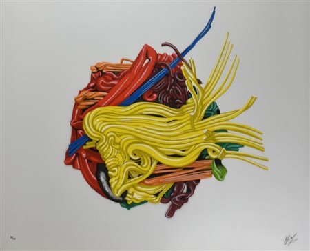 Alex Angi AMA LA NATURA serigrafia su pvc neutro, cm 70x90 esemplare 83 su...