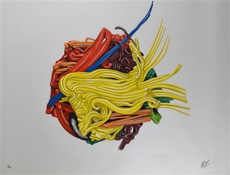 Alex Angi AMA LA NATURA serigrafia su pvc neutro, cm 70x90 esemplare 82 su...