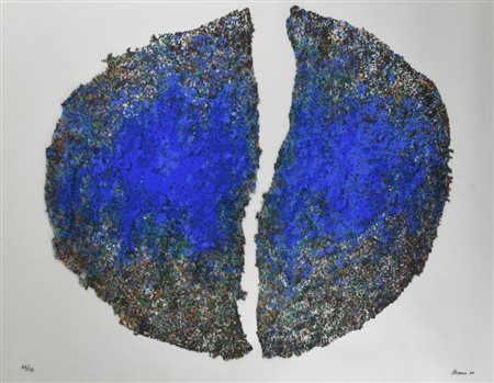 Renzo Nucara AMA LA NATURA serigrafia su pvc neutro, cm 70x90 esemplare 82 su...