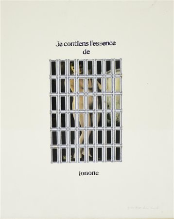 Gianikian Yervant e Ricci Lucchi Angela JE CONTIENS L'ESSENCE DE IONONE...