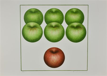 Vanni Viviani SENZA TITOLO litografia su carta, cm 50x70 esemplare 1 su 100...