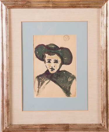 Arturo Martini (Treviso 1889 – Milano 1947), “Figura femminile con cappello”....