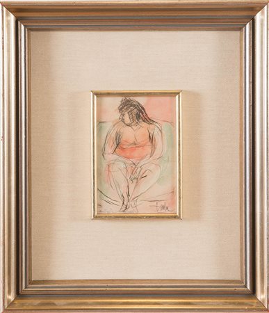 Cleto Tomba (Castel San Pietro Terme 1898 - Bologna 1987), “Figura”....