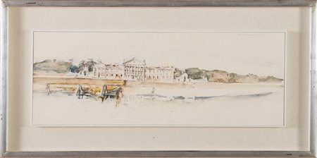 Walter Piacesi (Ascoli Piceno 1929), “Villa Pisani a Stra”, 1988. Tecnica...