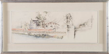 Walter Piacesi (Ascoli Piceno 1929), “Villa Scheriman-Widmann-Foscari”,...
