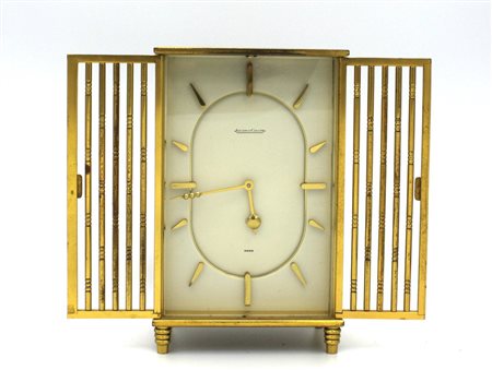 JAEGER - LE COULTRE orologio da tavolo anni '50/60 cm 16,5x10,5x6