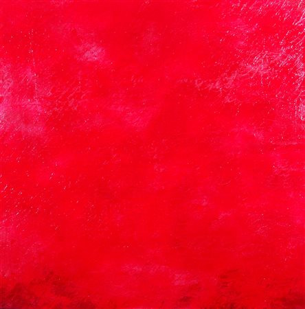 MOGOL PAPETTI ALFREDO (MILANO 1961) "Red" 2010 smalto su tela cm. H: 100.00...